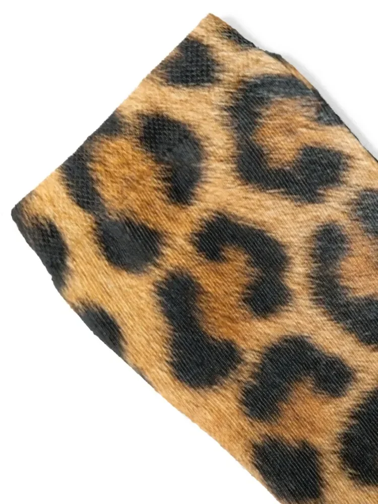 Tan Leopard Print Socks cute happy FASHION Climbing Boy Child Socks Women's