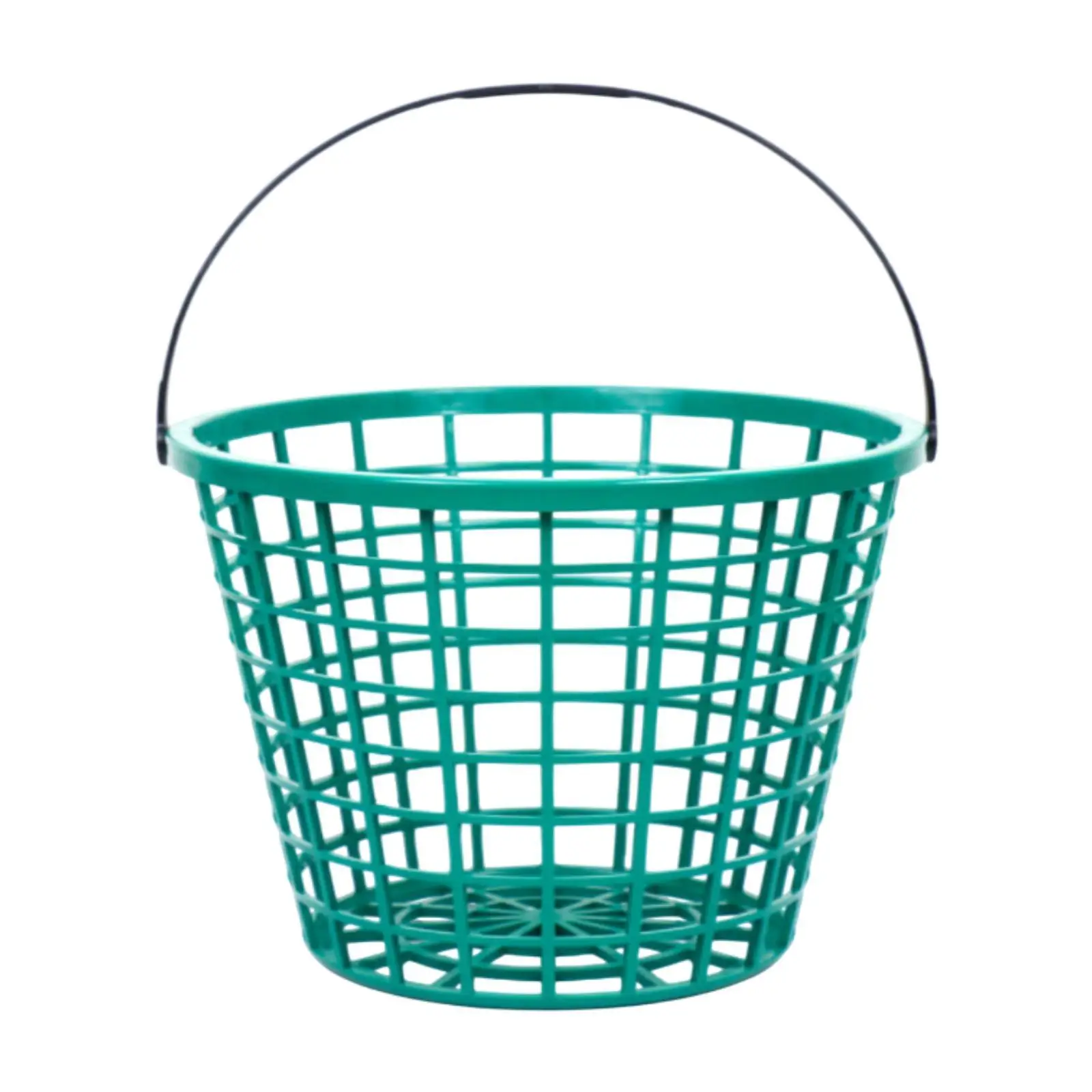 

Golf Ball Basket Portable Outside Golf Ball Holder with Handle Premium Supplies Practical Accessories Golfball Container Bucket