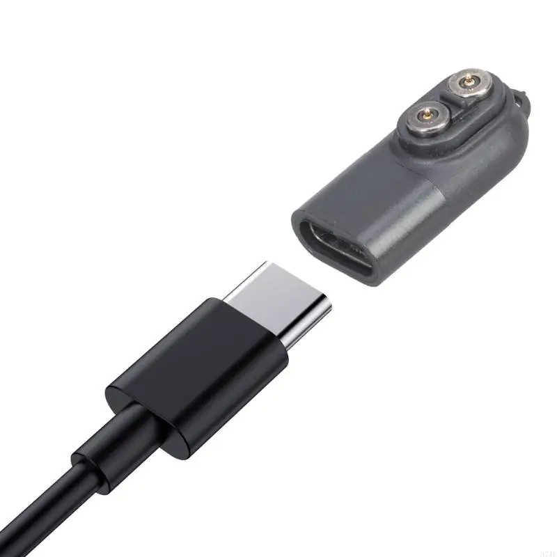 H7JF 타입 C 유형 C 마그네틱 충전기 USB C 충전 어댑터 H5R P6R H7R H15R P18R H19R 손전등 헤드 램프 금속 팁 플러그