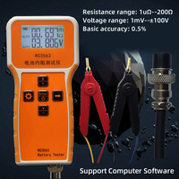 RC3563 High-precision Battery Voltage Internal Resistance Tester 4-wire AC Lithium Lead Acid Lithium Car Battery Tester