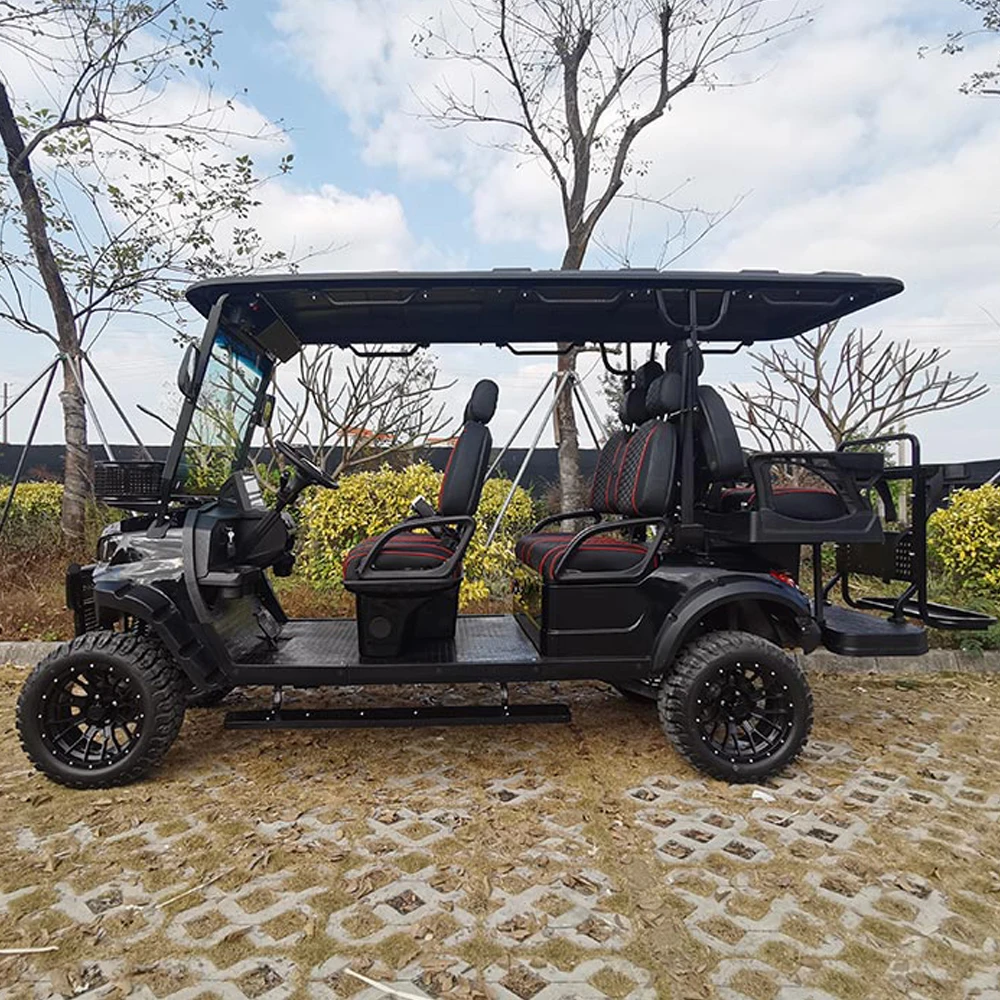 2024 Hot Sale 4 Wheel Electric 60 volt golf cart street legal 4 seater golf cart battery powered Electric Golf Cart