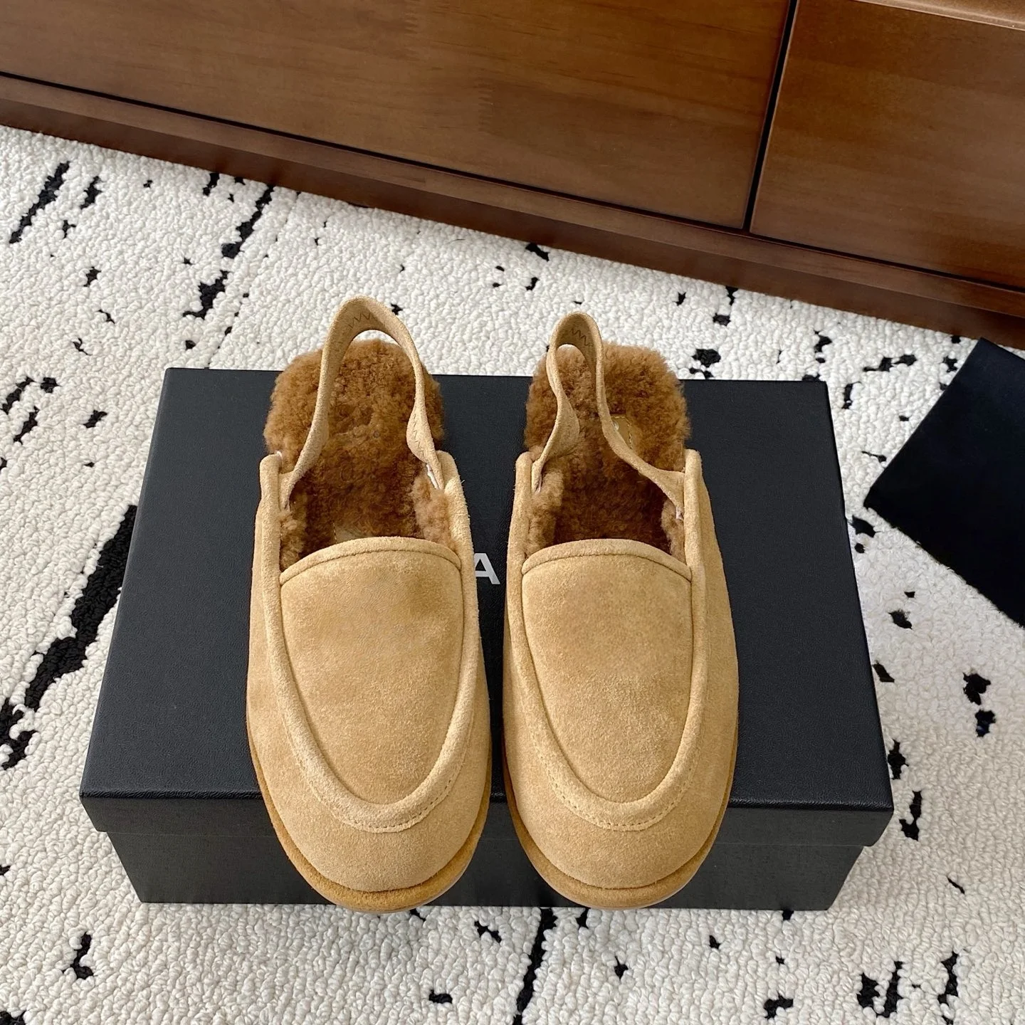 

Women's Thick-Soled Fleece-Lined Leather Shoes, Cotton Shoes, Loafers, Snow Boots