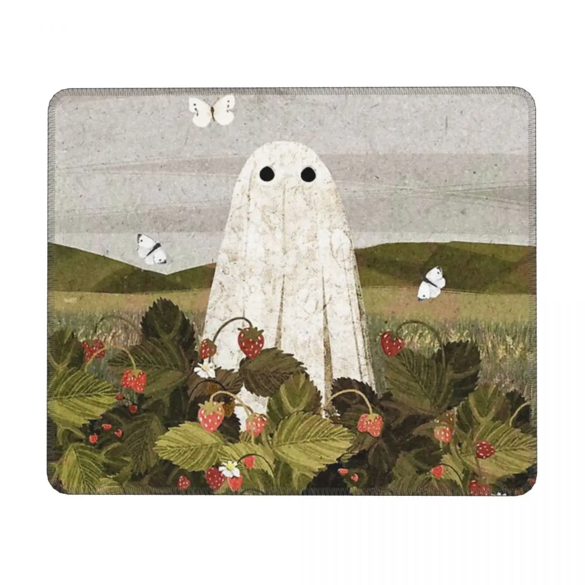 

Strawberry Fields Mouse Pad Gaming Laptops Mousepad Gamer Carpet Keyboard Mat Desk Protector