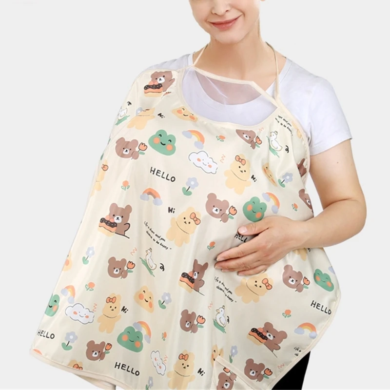 New Cartoon Baby Nursing Cover Breathable Maternity Breastfeeding Apron Adjustable Mother Privacy Breastfeeding Cover