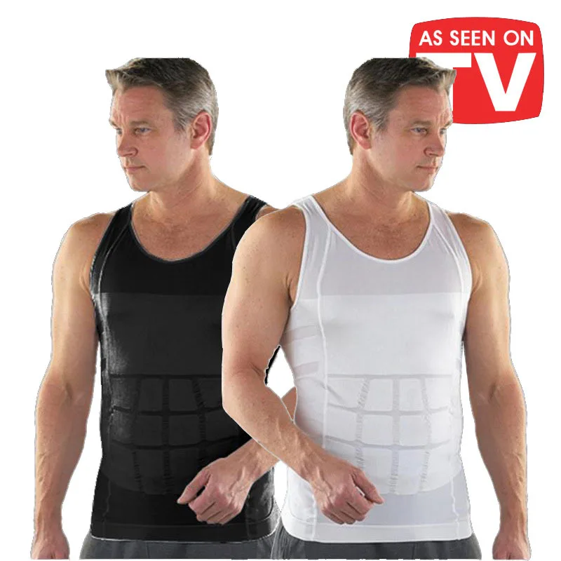 Men\'s slimming and shaping bras abdominal compression correction vests  fat burners  chest and abdominal shirts brasBodysuits se