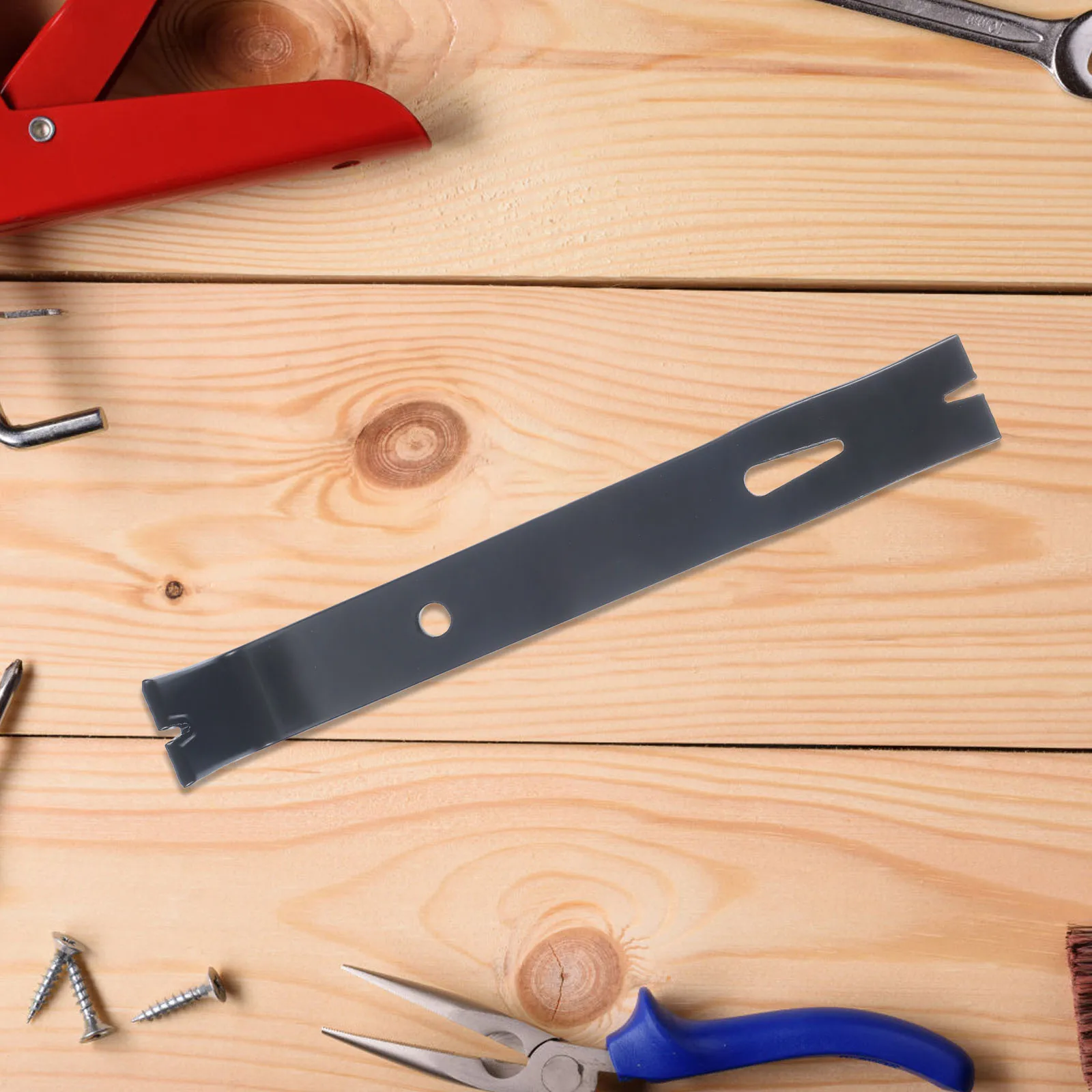 

Carbon Steel Nail Puller Tool for Woodworking Multi purpose Pry Bar Remover Flat Design Various Angles Nails Wooden Box