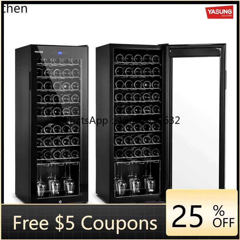 

constant temperature compressor cabinet double temperature living room wine tea refrigerated household business ice wine