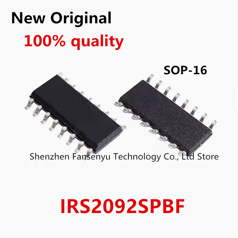 

(2-10piece)100% New IRS2092S IRS2092SPBF IRS2092 IRS2092STRPBF sop-16 Chipset