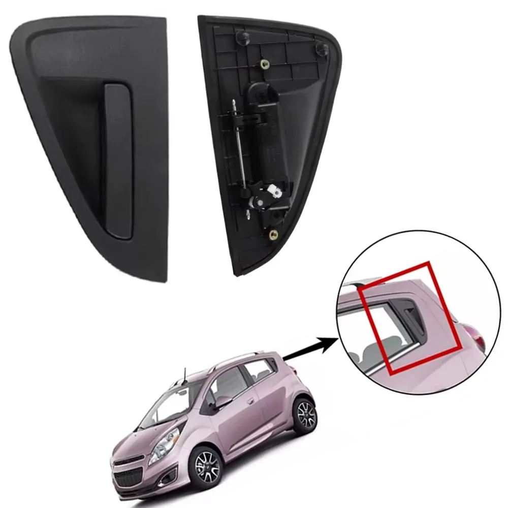 Exterior Door Handle Set Front Rear Left Right for Chevrolet Spark 4 Door Hatchback 1.2L 2010-2015 Part OEM 95987920 95987921