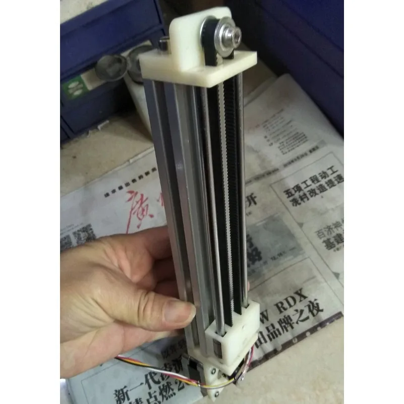 

Synchronous linear double ball bearing guide sliding table Stepper servo motor