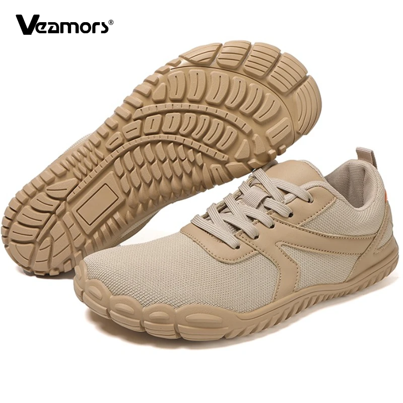 Barefoot Wide Toe Hiking Shoes Unisex Lightweight Breathable Anti-slip Trail Running Mountain Climbing Outdoor Training Shoes