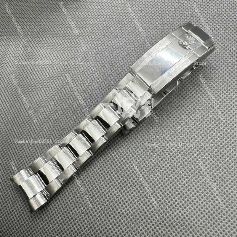 

Watch Accessories Ditona Steel Strap 904L Steel Strap, Bracelet 116500/116520 Three Section Head Grain