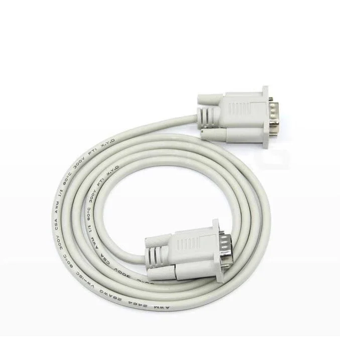 Db9 9 Pin Man Naar Vga 15 Pin Mannelijke Adapter Kabel Voor Auto Video Adapter Kabel Computer Seriële Poort Com Transmissie