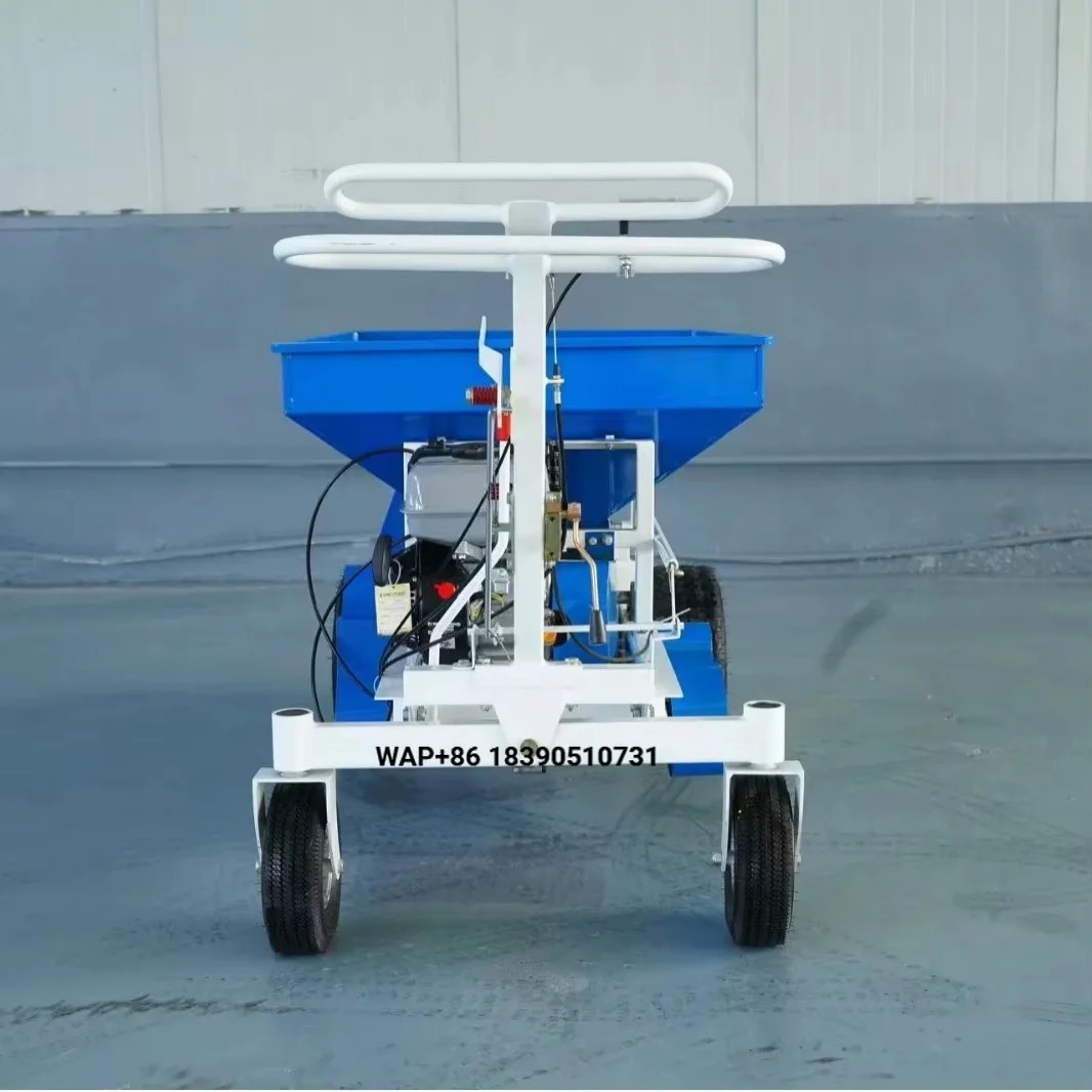 Self-Propelled Manual Compost Spreader for Lawn Fertilizer Spreaders