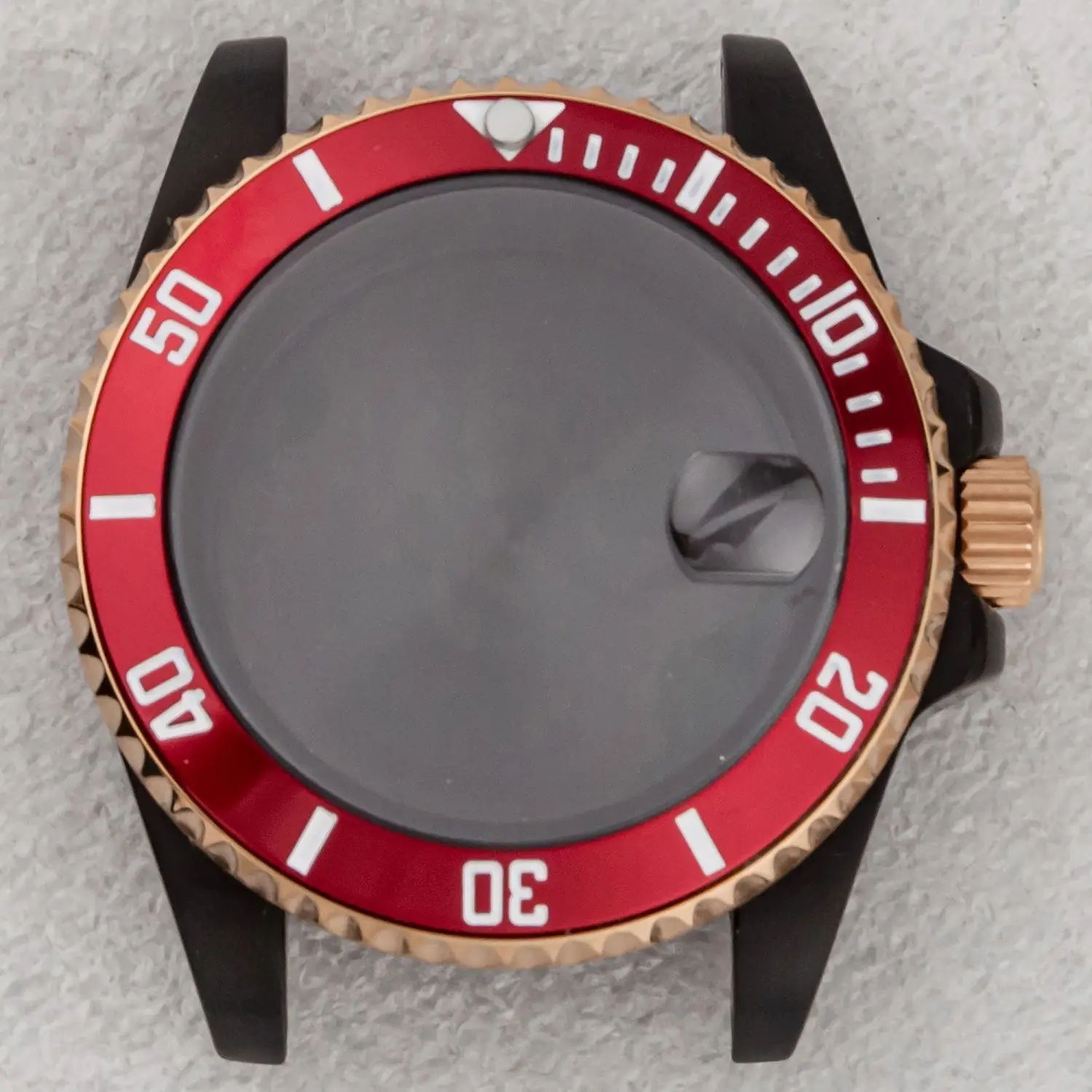 

Черный корпус для часов, сапфировое стекло, водонепроницаемый корпус из нержавеющей стали, подходит для NH35, NH36