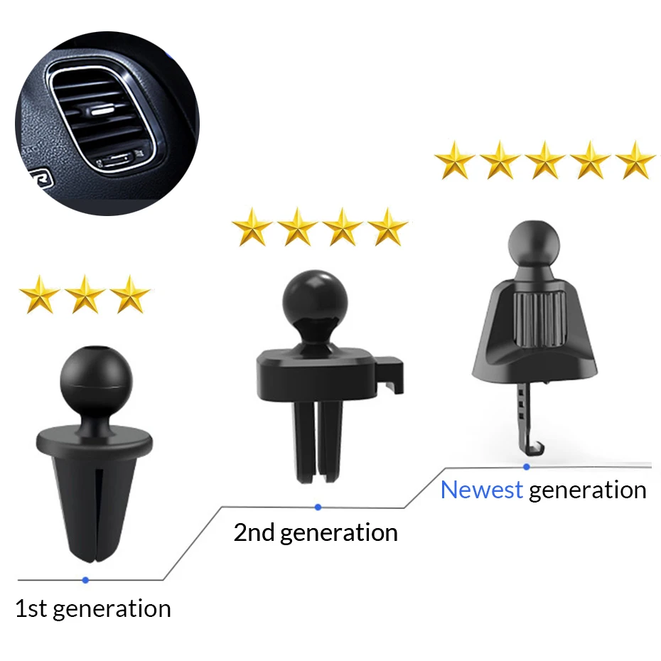 360 Degree Car Magnet Mobile Phone Holder For iPhone GPS Smartphone Car Phone Holder Mount Stand Support Xiaomi