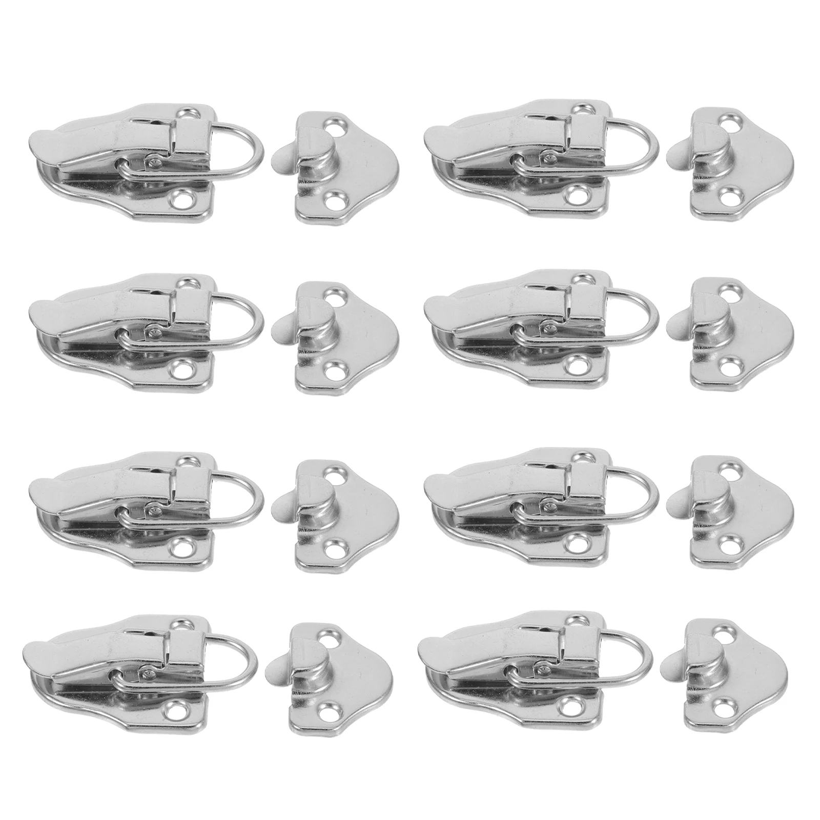 

6Pcs Vintage Metal Box Latch Toggle Hasp Clasp for Wooden Chests DIY Projects Secure Closure Rustic Style Hardware