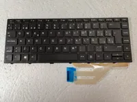 Teclado español para HP ProBook 430 G5 440 G5 445 G5 640 g4 640 g5 640 g5 645 g5 Marco negro Sin retroiluminación