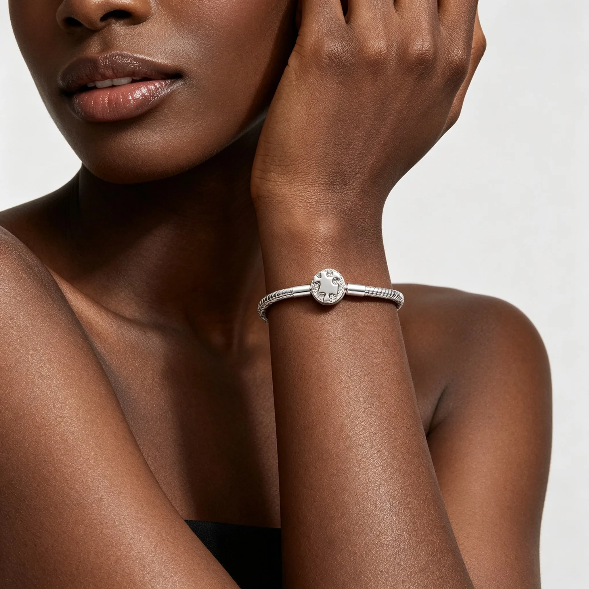 커플용 마닐루스 팔찌, 참 장식 실버 925 주얼리,  - Women Accessories Pandora 리뷰 및 가격