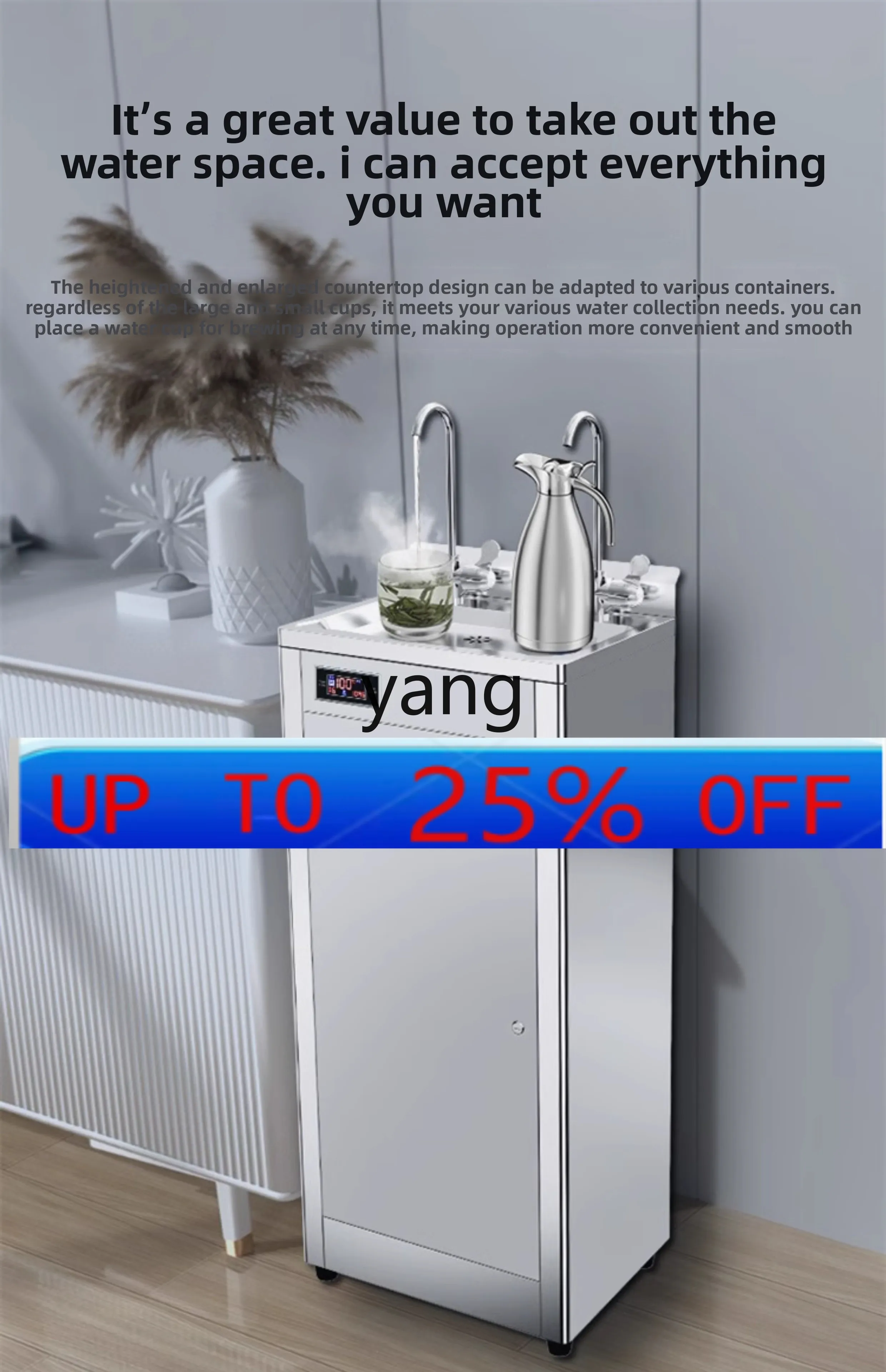 

Lmm water dispenser vertical water purifier factory school heating and filtering integrated