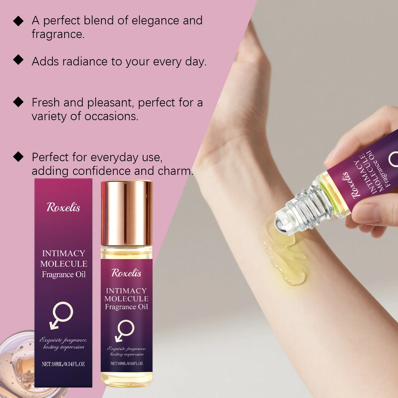 10ml Intimacy Molecule Roll On - Fragrance-Oils Perfume recensione e prezzo