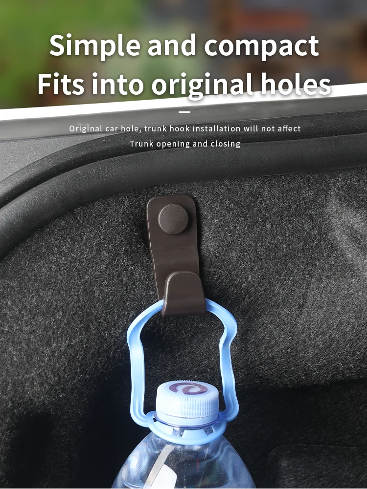 Universal Car Trunk Storage Hook Sundries Bag Towel Hook Auto Interior Organizer Accessory For BMW G30 G38 G20 F30 F10 X3X4 X5X6