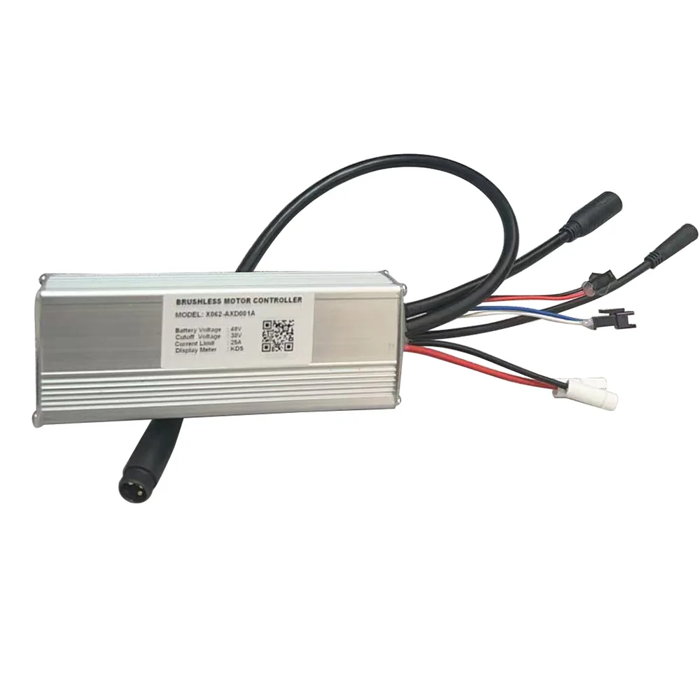 Nulkomma X062-AXD001A 48V 25A Ebike Brushless MotorController for KDS Protocol Display ElectricScooters MTB FatBikes Accessories