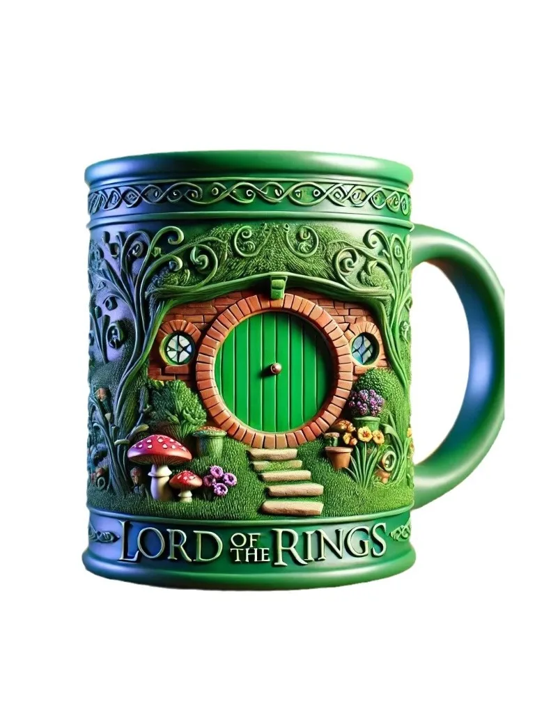 Tasse à café sur le thème du Seigneur des Anneaux