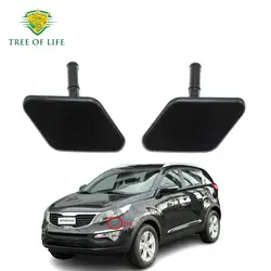 For Kia Sportage KX4 SL 2010 2011 2012 2013 2014 Right Left Front Bumper Headlight Headlamp Washer Nozzle Cover Cap 98675-3U001