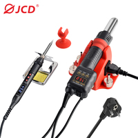 JCD 8899 750W Micro Hot Air Gun LCD Display Rework Soldering Station Portable Heat Gun Temperature Adjustable BGA Welding Tools