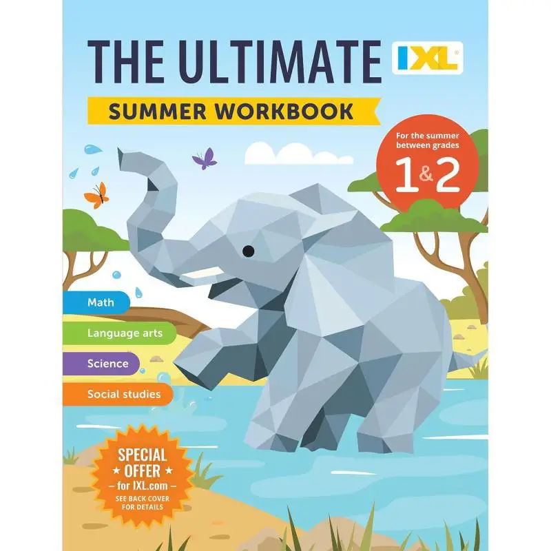 

IXL Ultimate Summer Рабочая тетрадь для лета между 1 2 классами IXL IXL Learning Inc 9781964670041 Книга