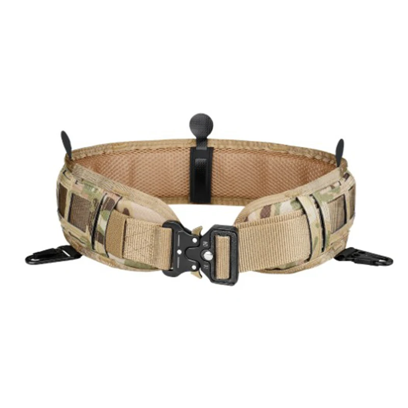 Tactical Adjustable Belt Outdoor Work Men Molle Battle Belt Combat CS Airsoft Hunting Paintball Padded Waist Belts