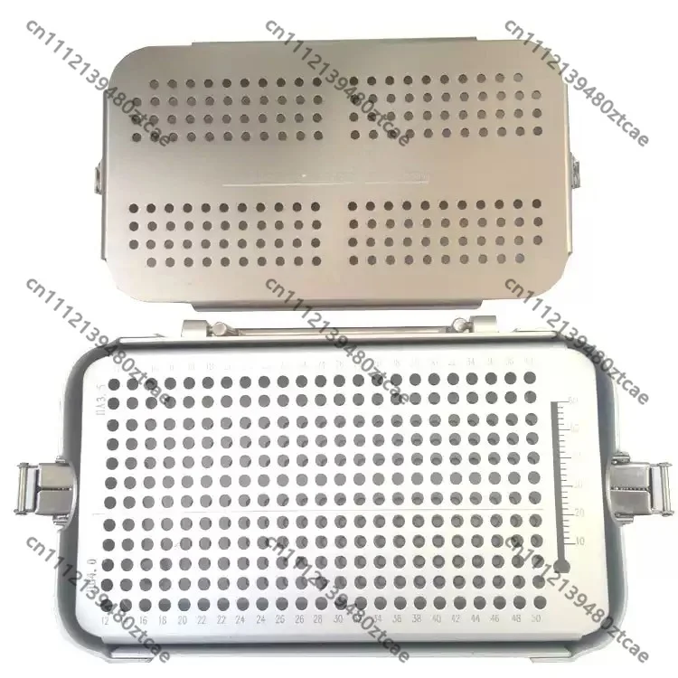 Orthopedic Screw Sterilization Storage Box Upper Limb Implant Container Medical Surgical Instrument Case
