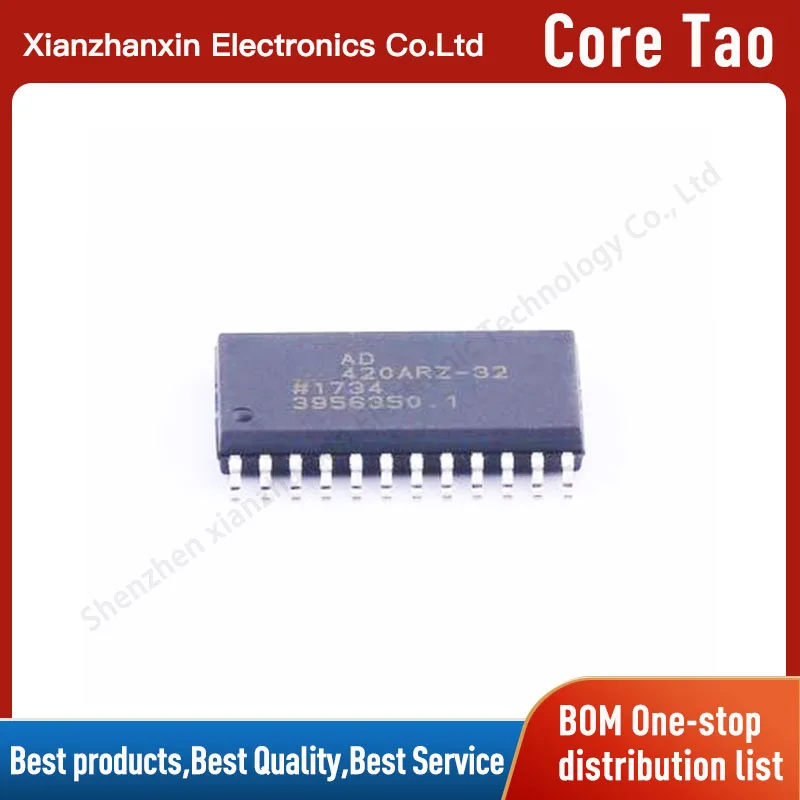 1PCS AD420ARZ-32 AD420ARZ 420ARZ-32 AD420 SOP24 Digital to analog converter chip