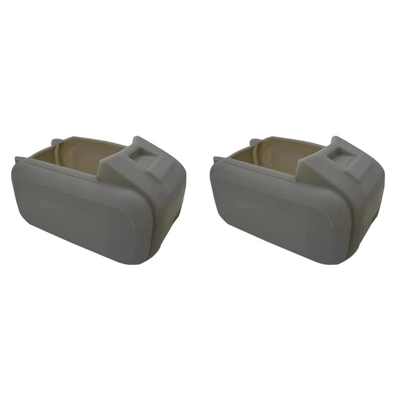 【Shop Now】2X Battery Case Assembly Parts Silicone Protect Case Cover For 20V 4.0Ah/5.0Ah Battery Upper Protective Cover,B