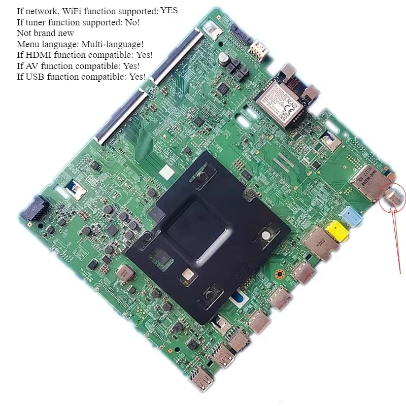 Motherboard BN41-02635A BN41-02635B BN94-12842E Compatible Samsung TV  Main Board UE55NU7172 UE40NU7100 UE49NU7170S UE49NU7379U