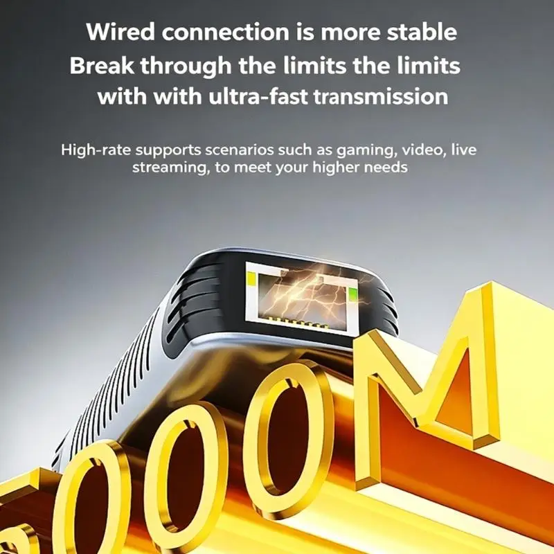 5gbps-タイプ-c-イーサネットネットワーキングアダプタ-rj45-ポートコンピュータタブレットコネクタのための高速伝送