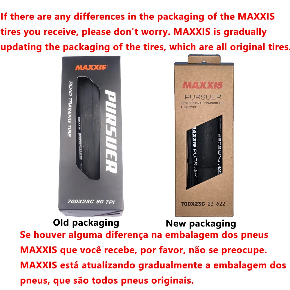 MAXXIS PURSUER Road Bicycle Tires 700x23C 25C 28C 32C Durable Sport Level  Tire Anti Puncture Road Training Tyre