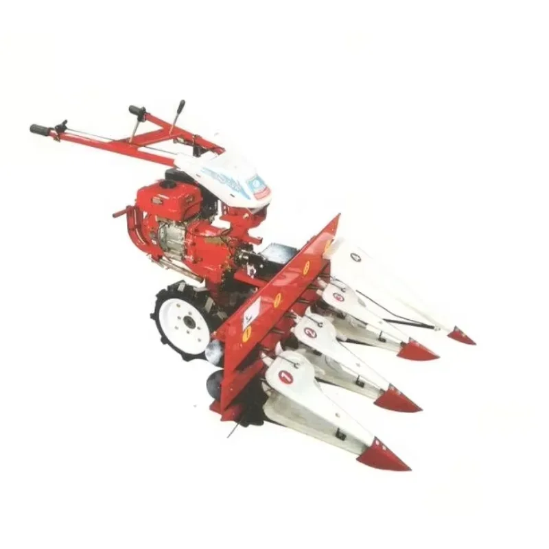 7HP/170F Engine Maize Harvesting Machine Corn Rice Wheat Straw Harvester Reaper for Agricultural Use Straw Stripping Machine