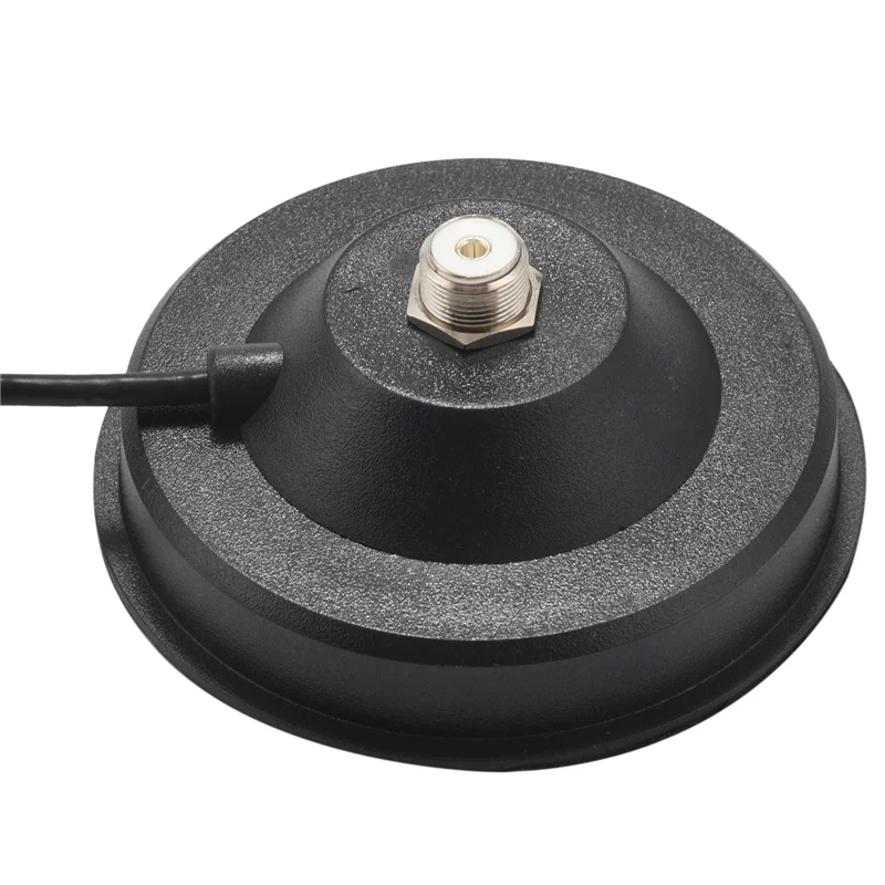 

【Livraison Rapide】2X Mobile Car Antenna Magnetic Roof Mount Base 5M 16.4 Ft RG58 Coax Cable UHF Male