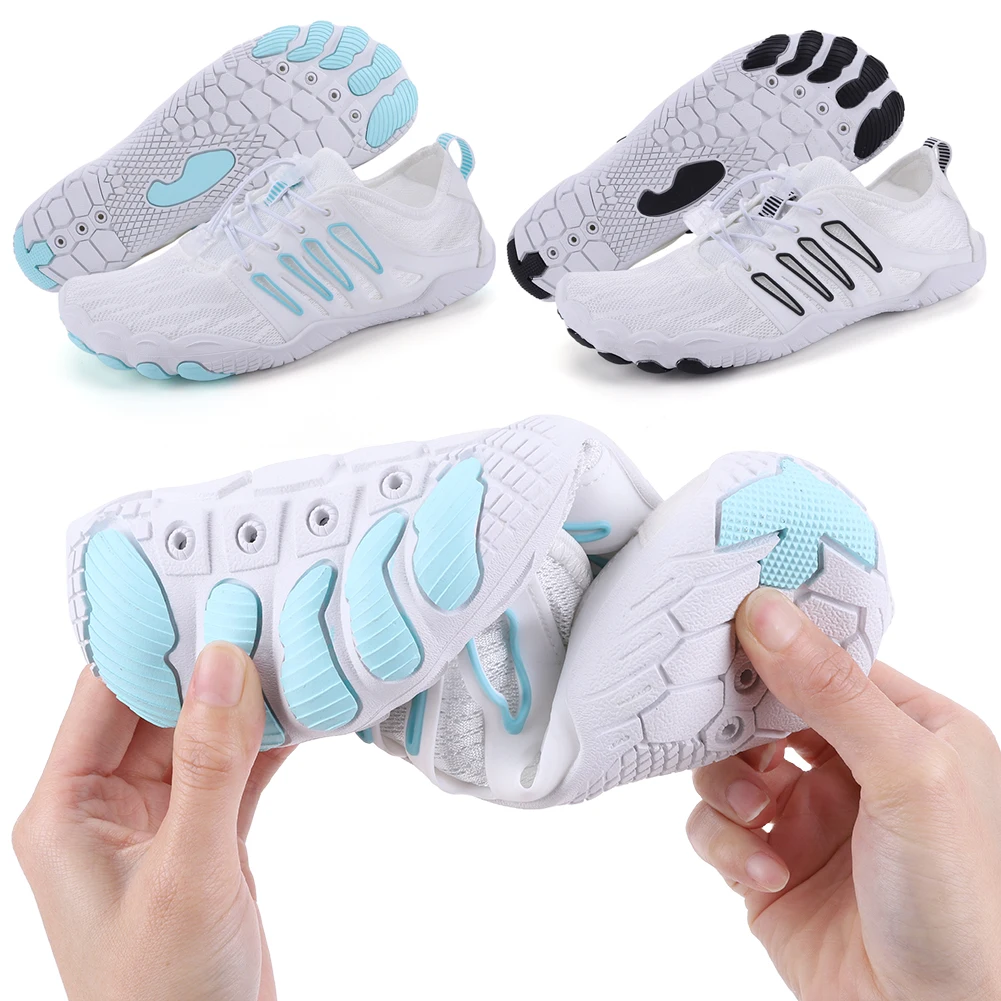 

Water Shoes Barefoot Beach Sandals Breathable Sea Diving Sneakers Non-Slip Five-Fingers Wading Sneakers Beach Swimming Footwear