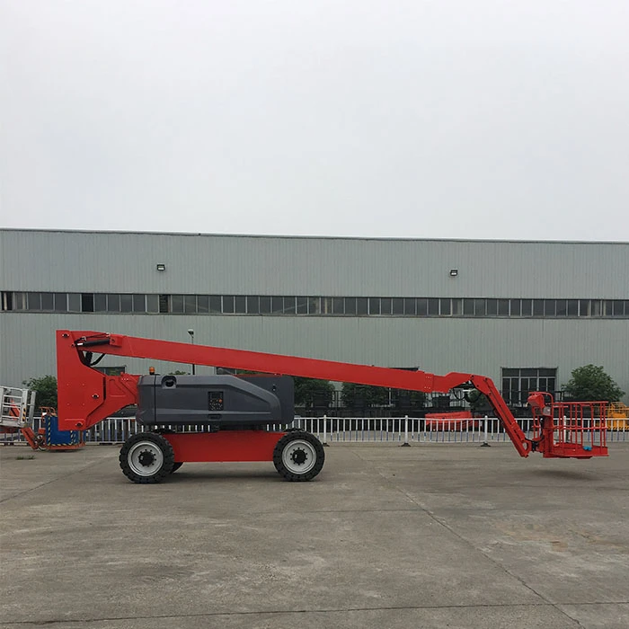 YG 18M-50M New Design Self-Propelled Towable Articulated Boom Lift Rental Man Lift Aerial Work Platform