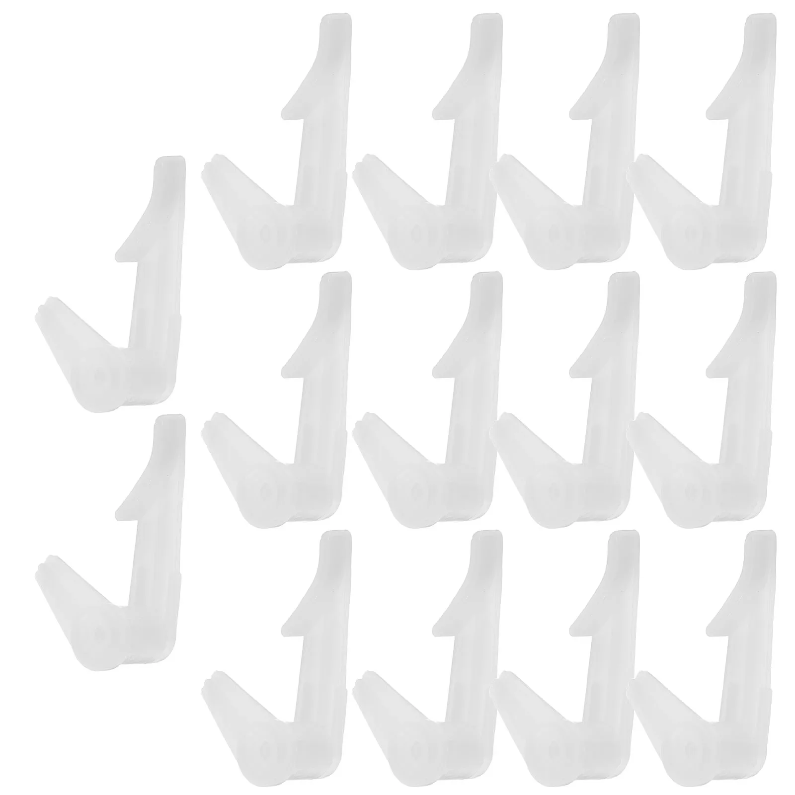 

30 Pcs LED Ceiling Light Fixtures Thickened Buckle Design Stable Easy Installation Clip On Lamp Shade Clips Suitable