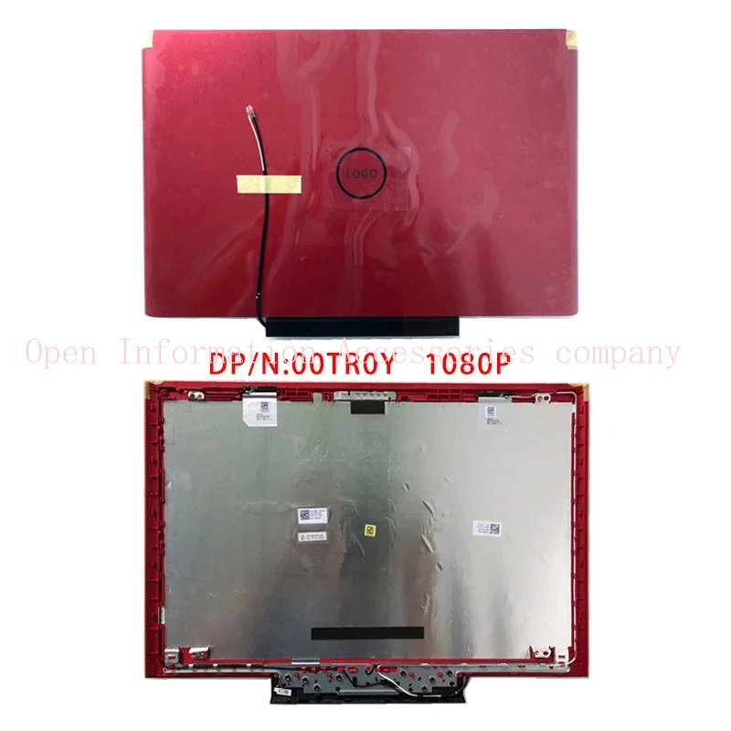 New For Dell G5 5587 5590 7577 Replacemen Laptop Accessories Lcd Back Cover/Palmres/Bottom/Hinges Cover Red Black White