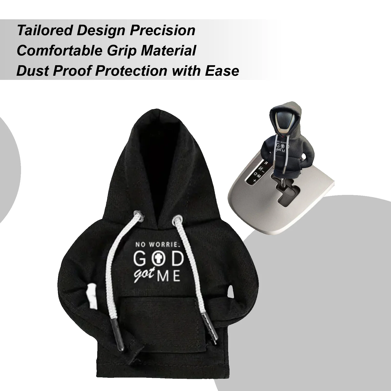 

Автомобильный чехол для переключения передач, мягкий пыленепроницаемый, милый декор в форме толстовки, мини-толстовка с капюшоном, чехол для переключения передач для женщин, мужчин, водителя, взрослых, Хэллоуин