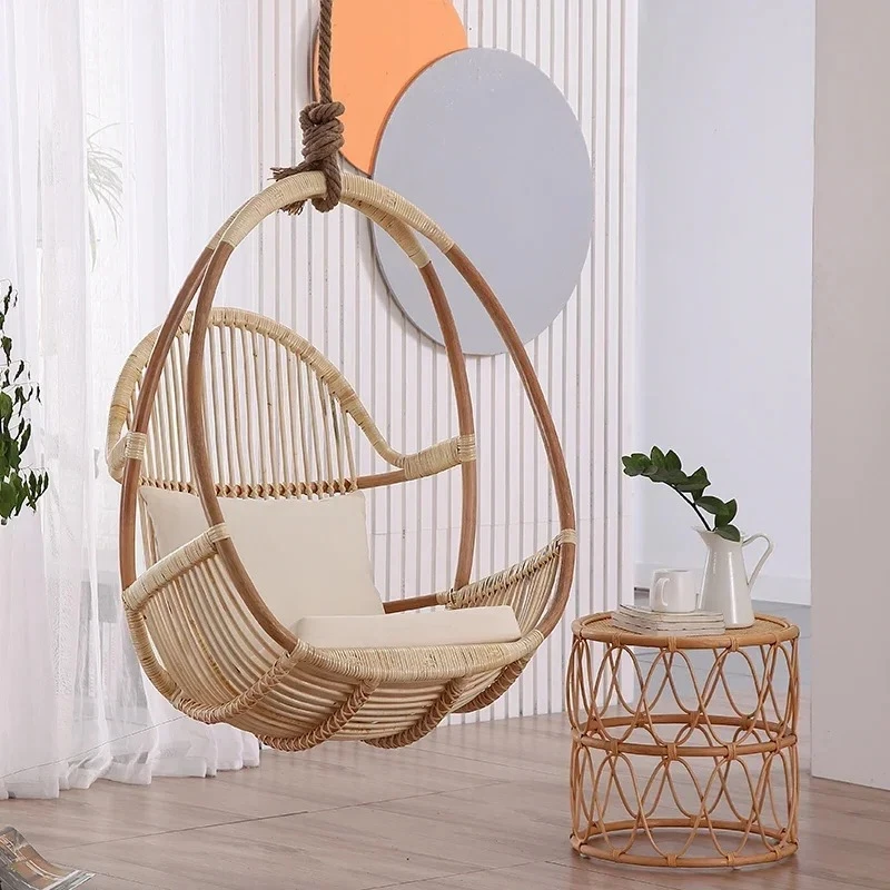 

Villa Courtyard Patio Swings Leisure Lawn Luxury Modern Nordic Patio Swings Minimalist Design Outdoor Furniture Schaukel Lsqq