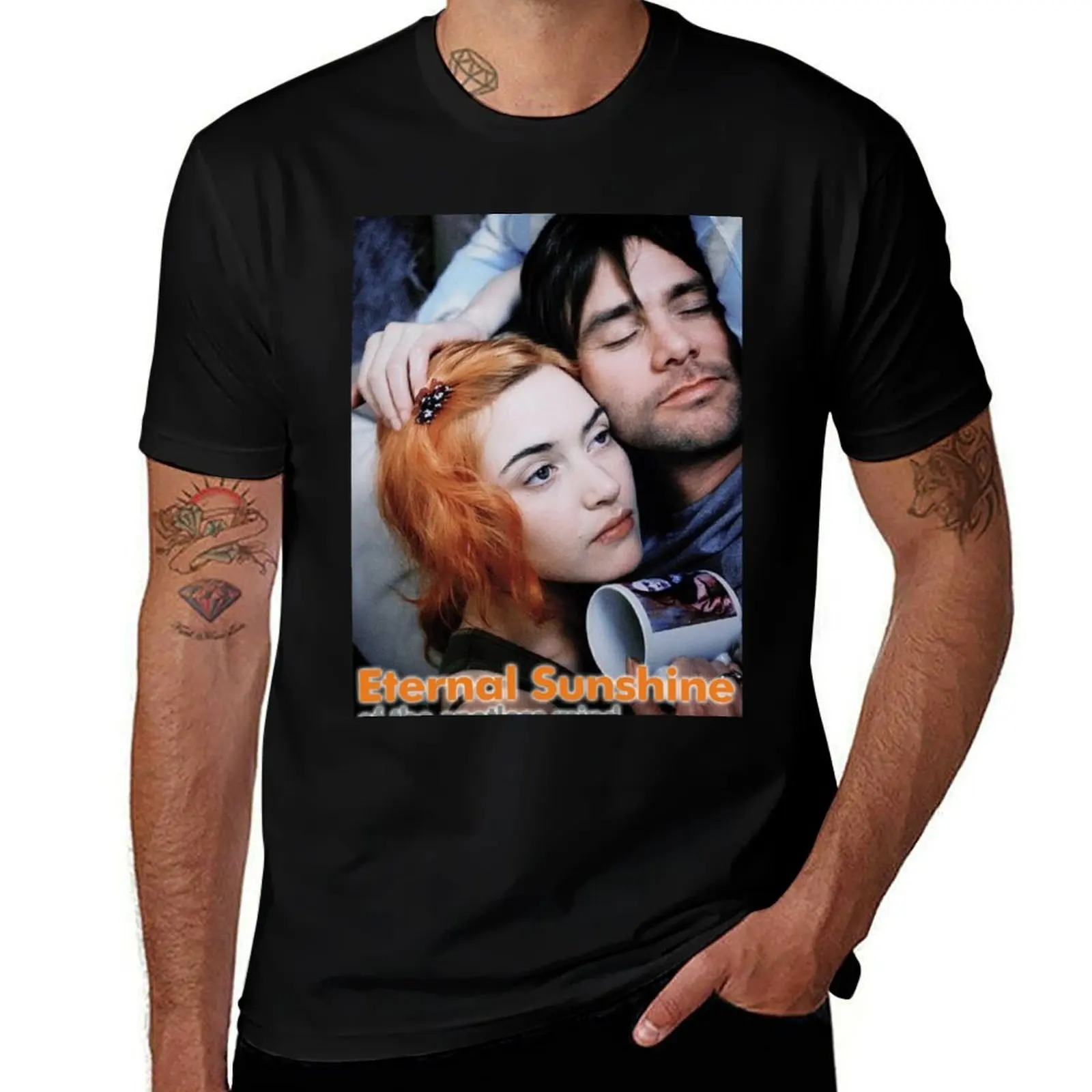 

ETERNAL SUNSHINE OF THE SPOTLESS MIND MOVIE T-Shirt Gym Exercise Short Sleeve T-Shirt