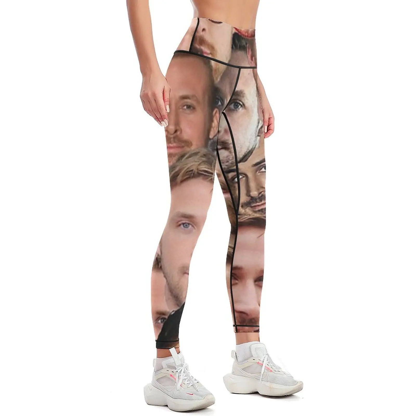 RYAN GOSLING Leggings high waist sports shirts gym gym pants Womens Leggings