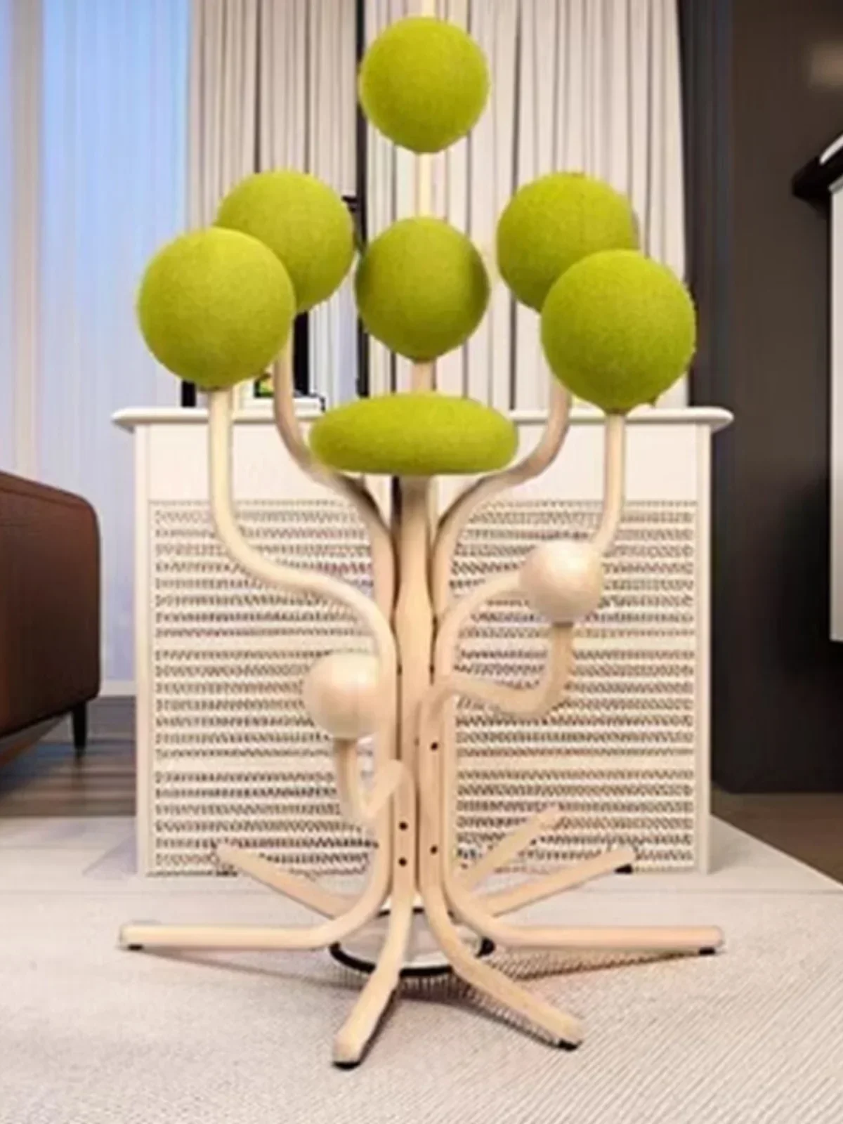 

Nordic designers creative branched single chair ornaments home chair home art living room sofa
