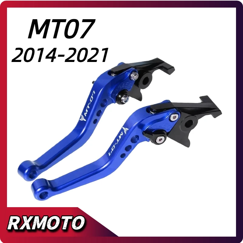 

For Yamaha MT-07/MT07/FZ-07 2014-2021 CNC Clutch Lever Brake Lever Set Adjustable Handle Levers Motorcycle Accessories